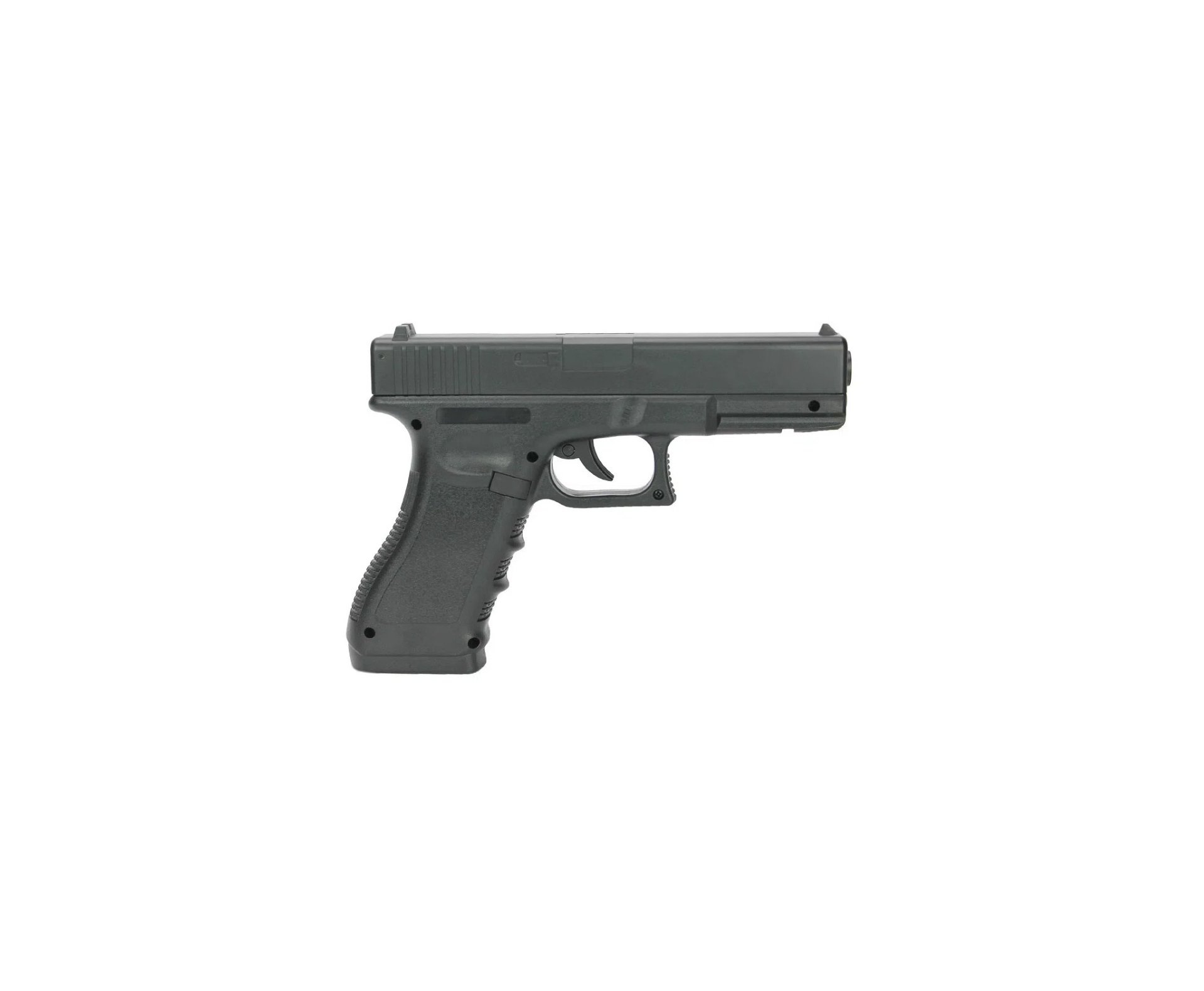 Pistola de Pressão Gás CO2 Glock G17 4,5mm QGK + Speed Loader Carregador Rápido 4,5mm .177 Esfera de Aço