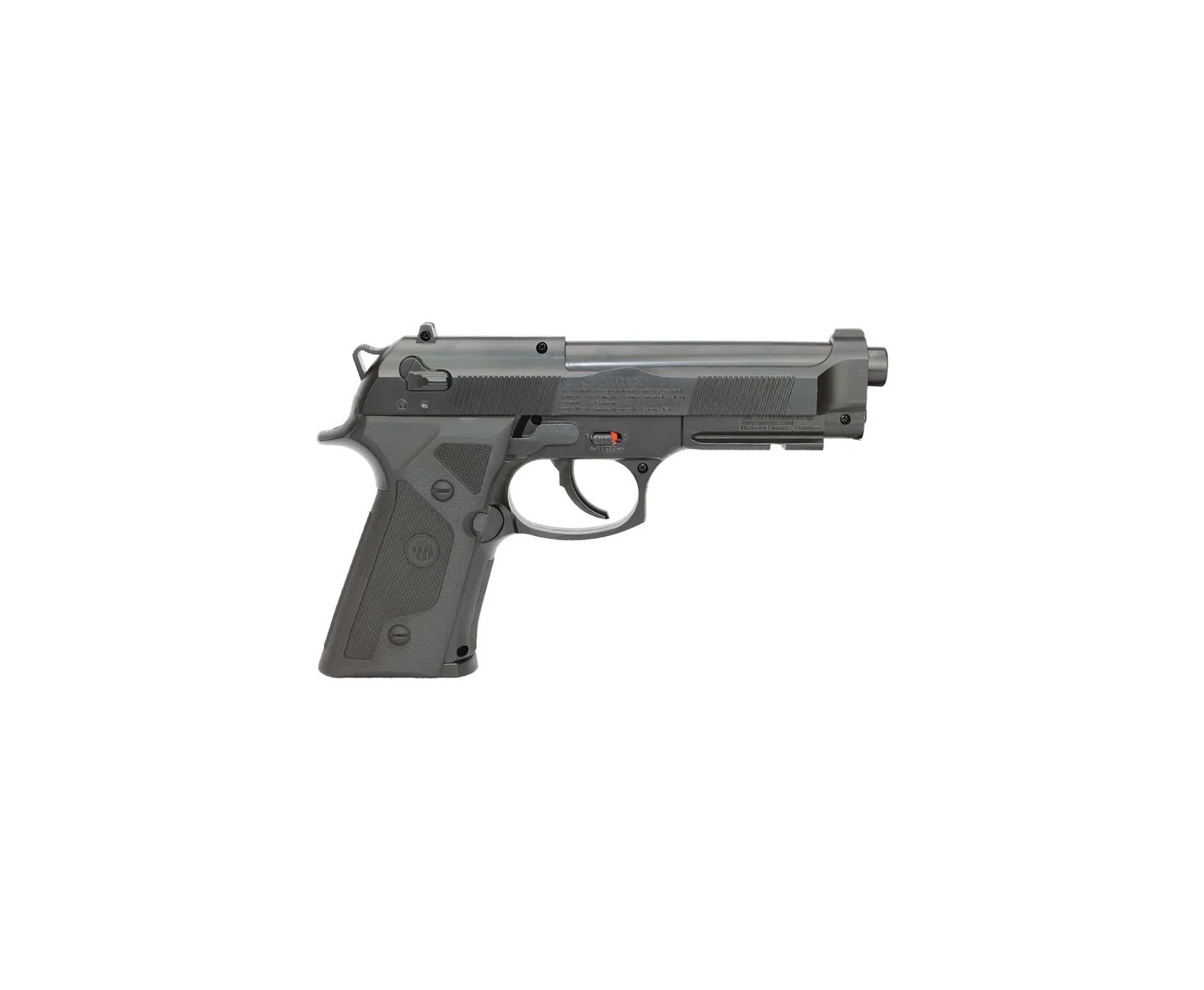 Pistola Pressão Co2 Beretta 92 Elite Ii Umarex 4,5mm + Co2 + BBs + Oleo de silicone + Case