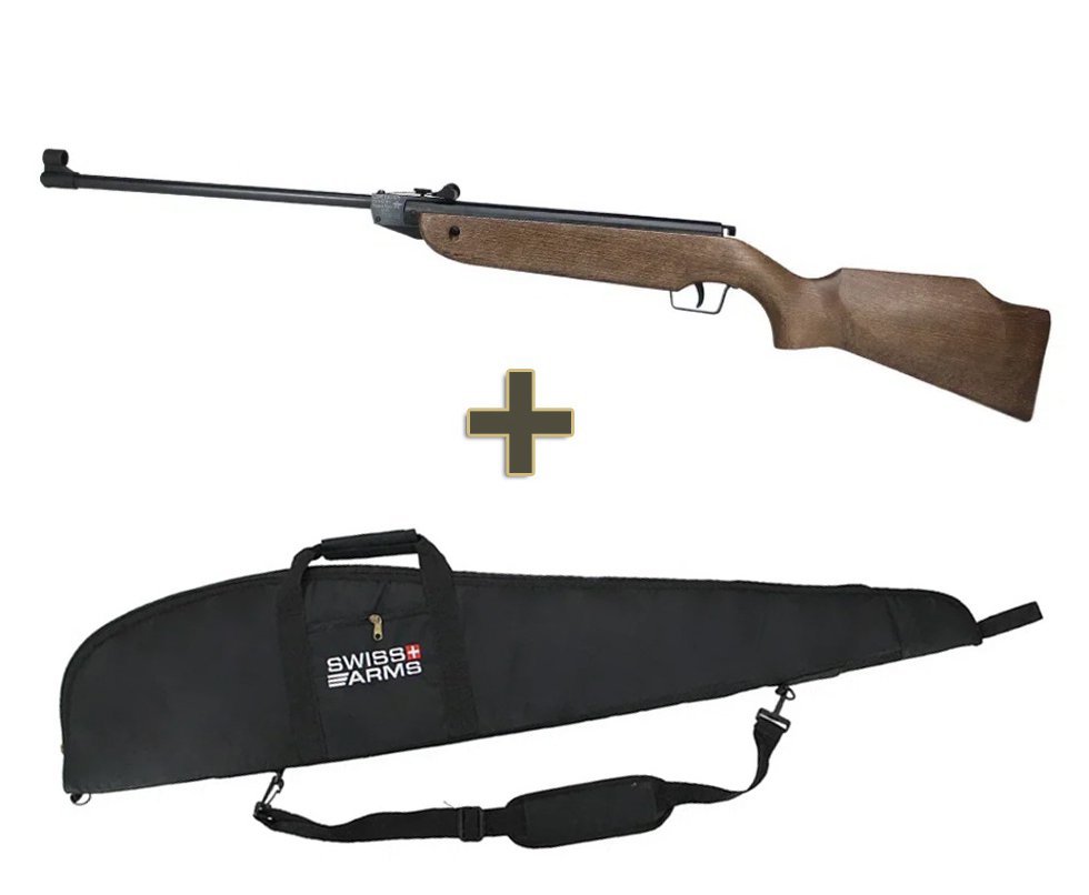 Carabina De Pressão Cometa 220 - Calibre 4,5 + Capa Swiss Arms