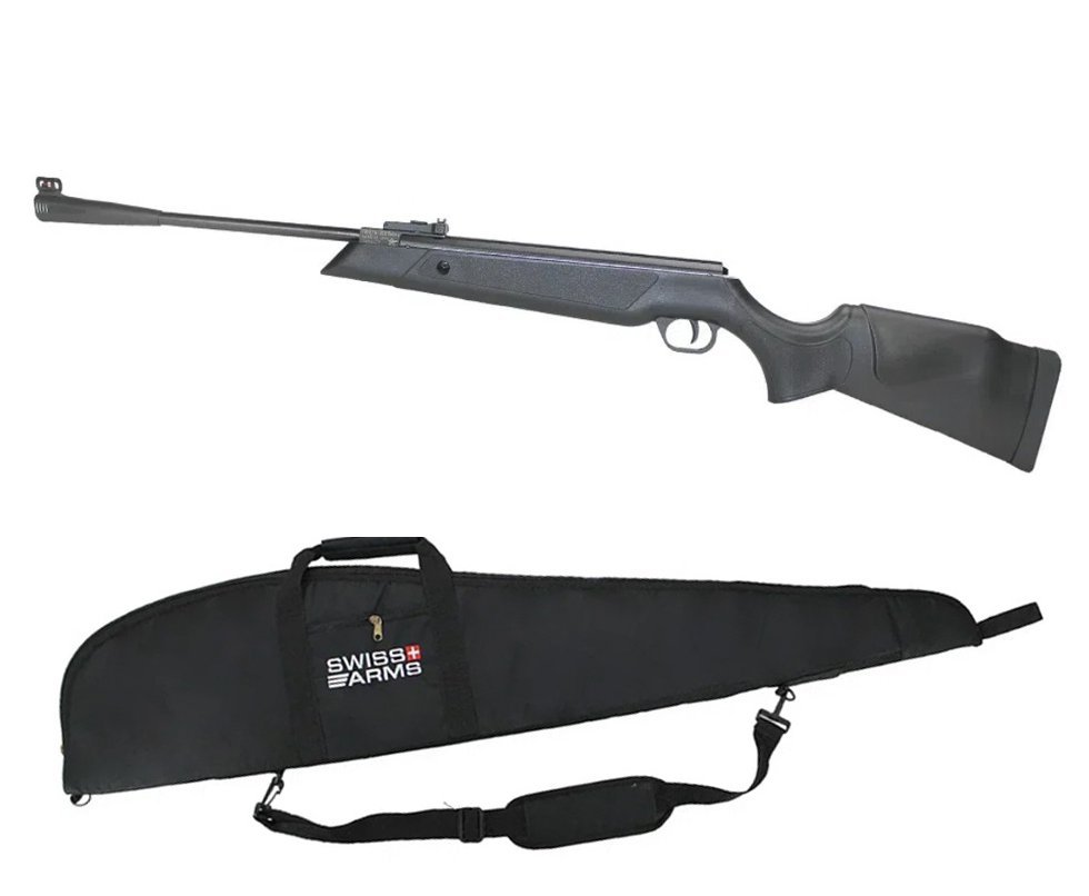 Carabina De Pressão Cometa 220 Galaxy - Calibre 4,5 mm  + Capa Swiss Arms