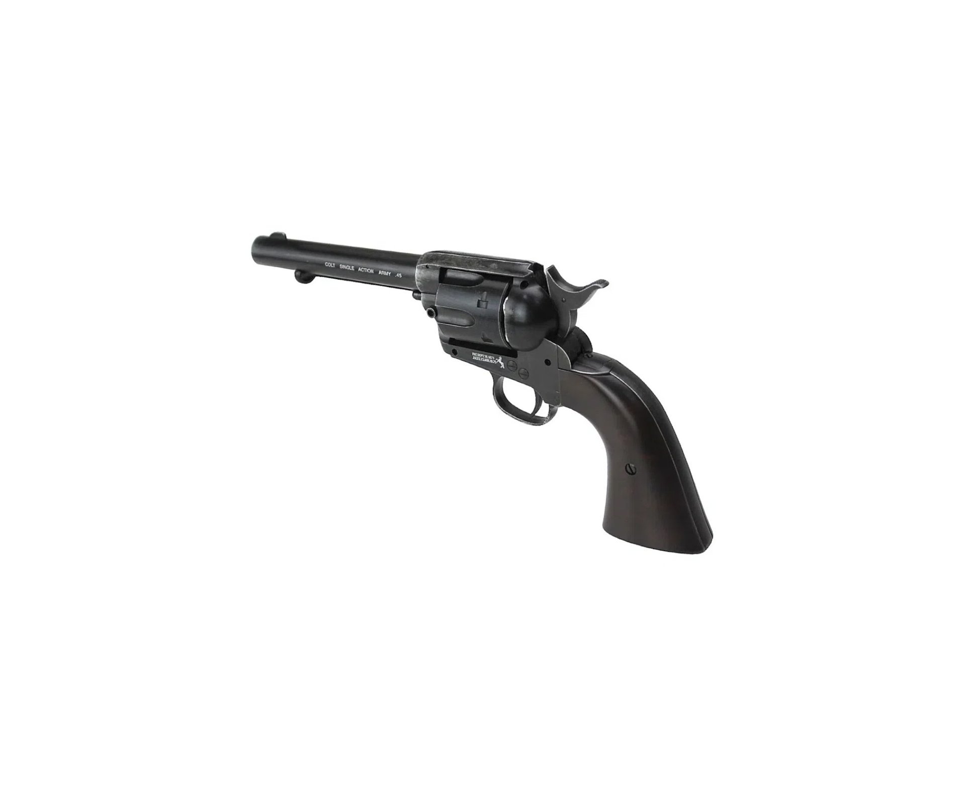 Revólver de Pressão CO2 Colt SAA .45 5,5" Chumbinho 4.5mm Licenciado - Umarex + Co2 + Chumbinho