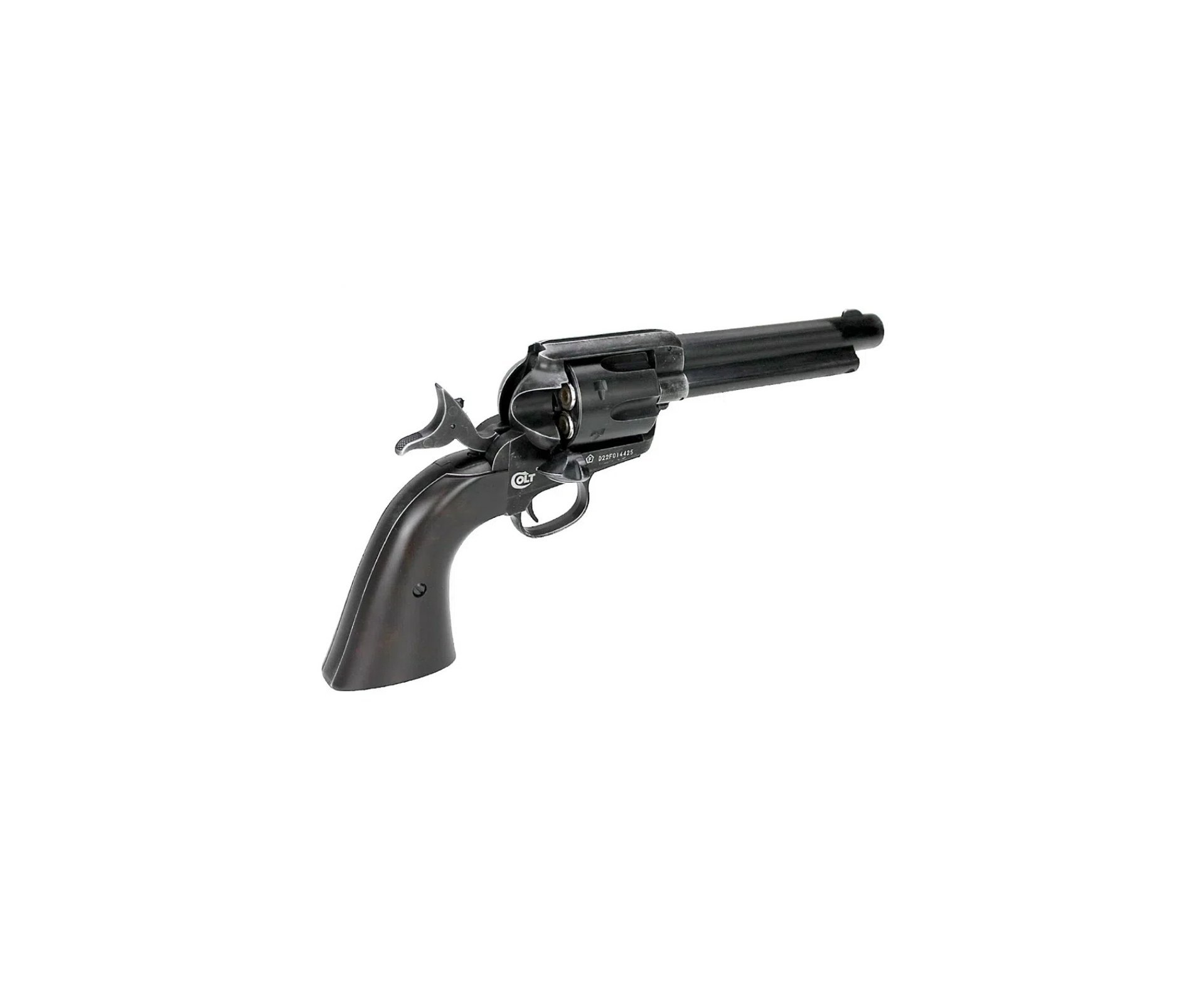 Revólver de Pressão CO2 Colt SAA .45 5,5" Chumbinho 4.5mm Licenciado - Umarex + Co2 + Chumbinho