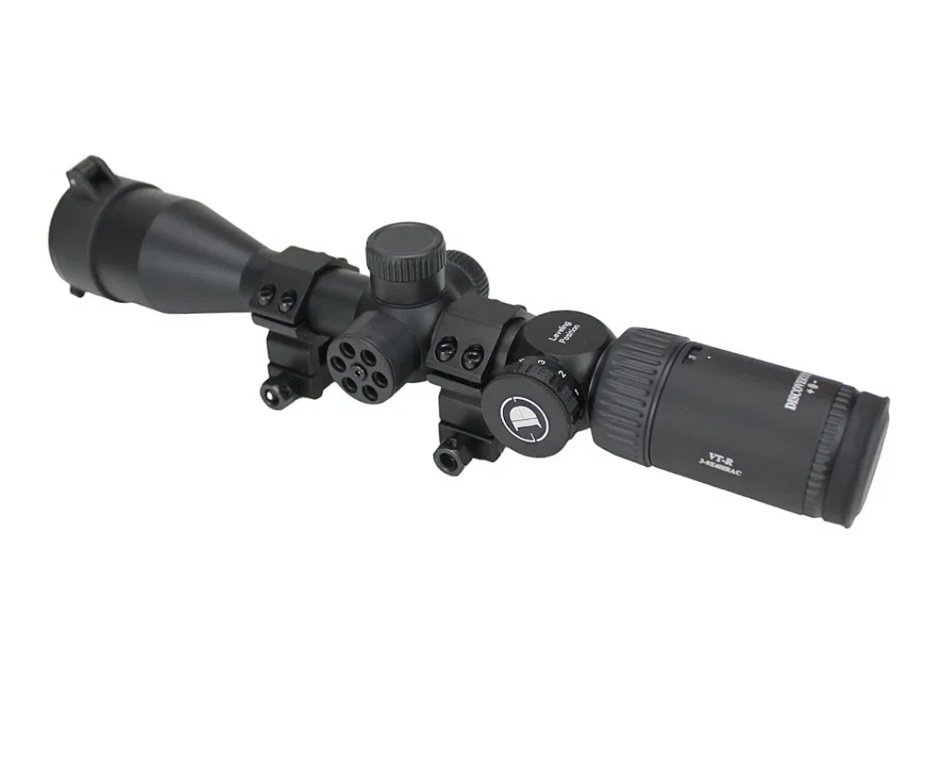 Carabina de Pressão PCP Rossi Dione 5.5mm - Rossi + Luneta Discovery VT-R 3-9x40 + Bomba