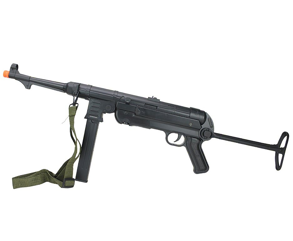 Rifle Sub Metralhadora de Airsoft AEG MP40 Full Metal Black - AGM