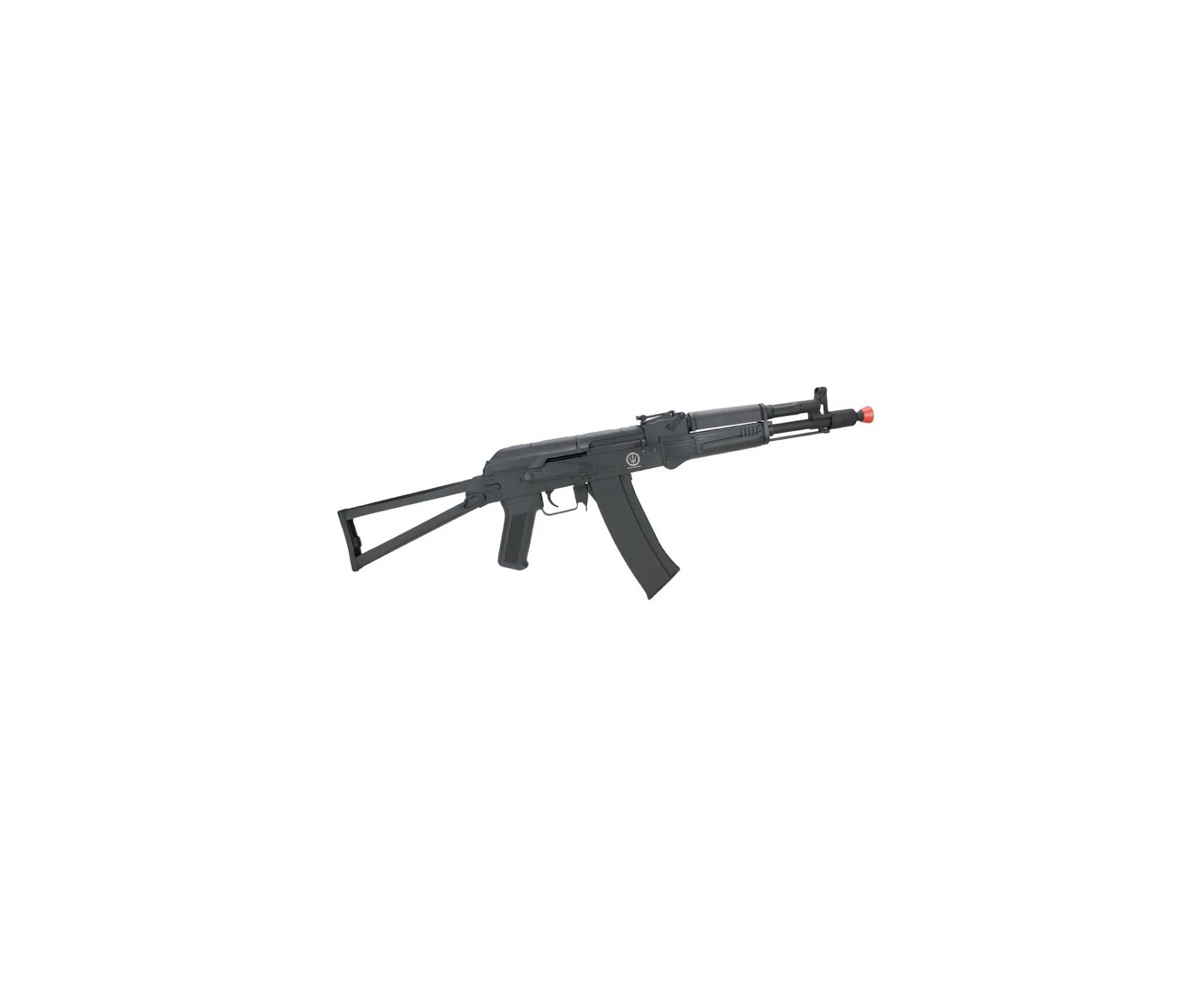 Rifle de Airsoft Neptune AK105S mosfet Full Metal 6mm - Rossi + Bateria + Carregador + Capa + BBS