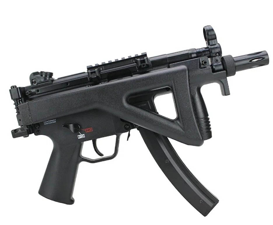 Rifle de Pressão CO2 HK MP5 K-PDW Blowback 4.5 + Co2 + BBS