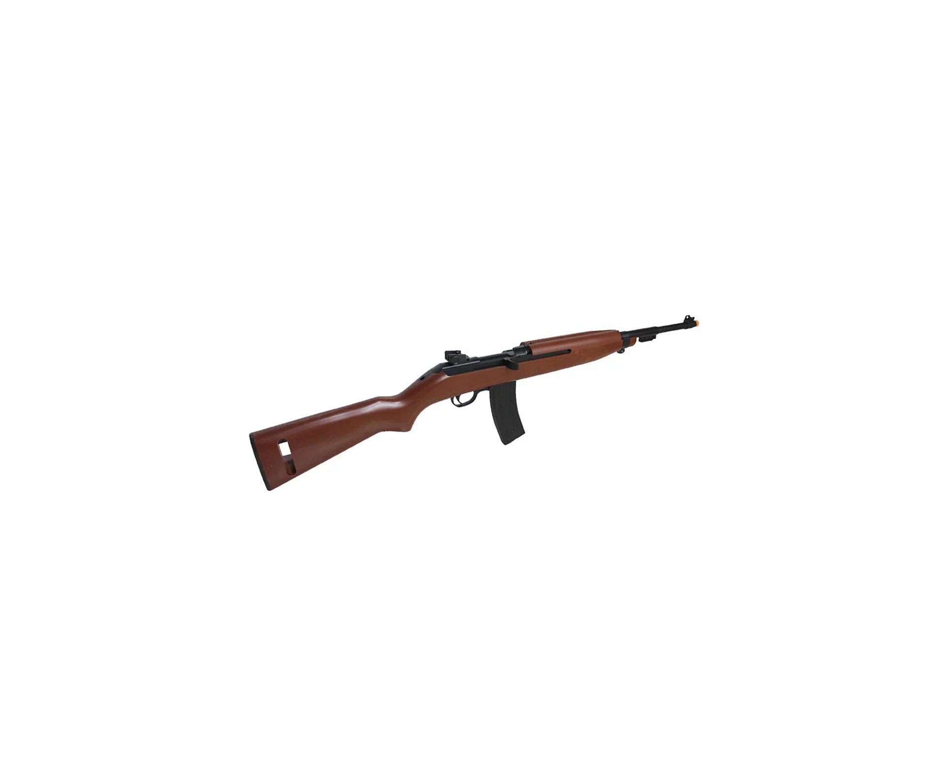 Rifle de Airsoft Spring AGM M1 Carbine Wood 6mm - AGM + Capa + BBS