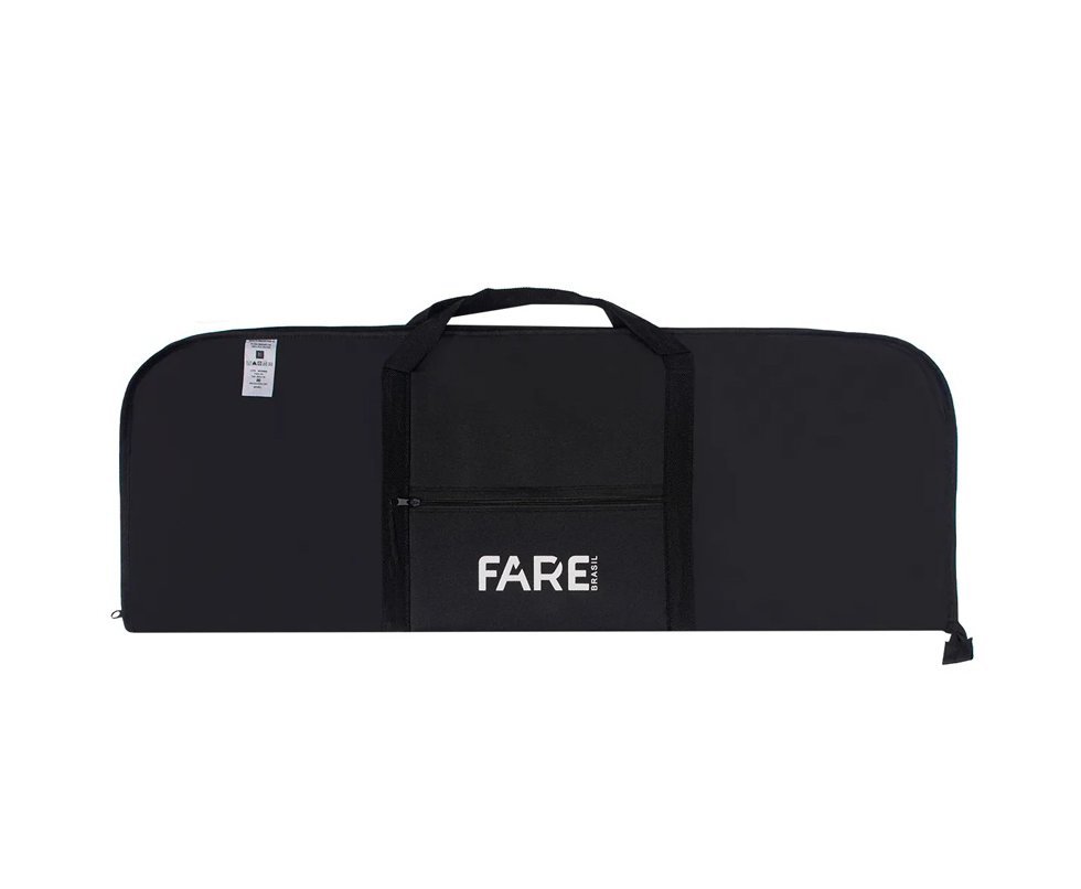 Capa Almofadada Fare para Rifles de Airsoft 90x32 - Preta