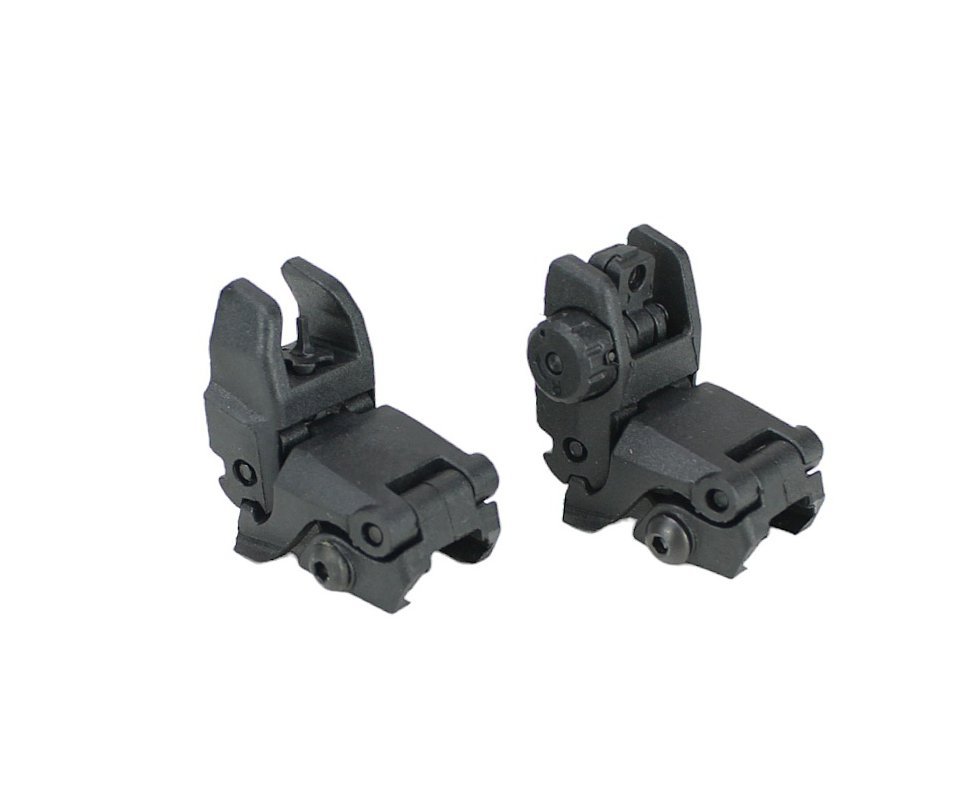 Alça e Massa de mira Front and Back Sigth GEN 3 Set Rifle Airsoft Rossi