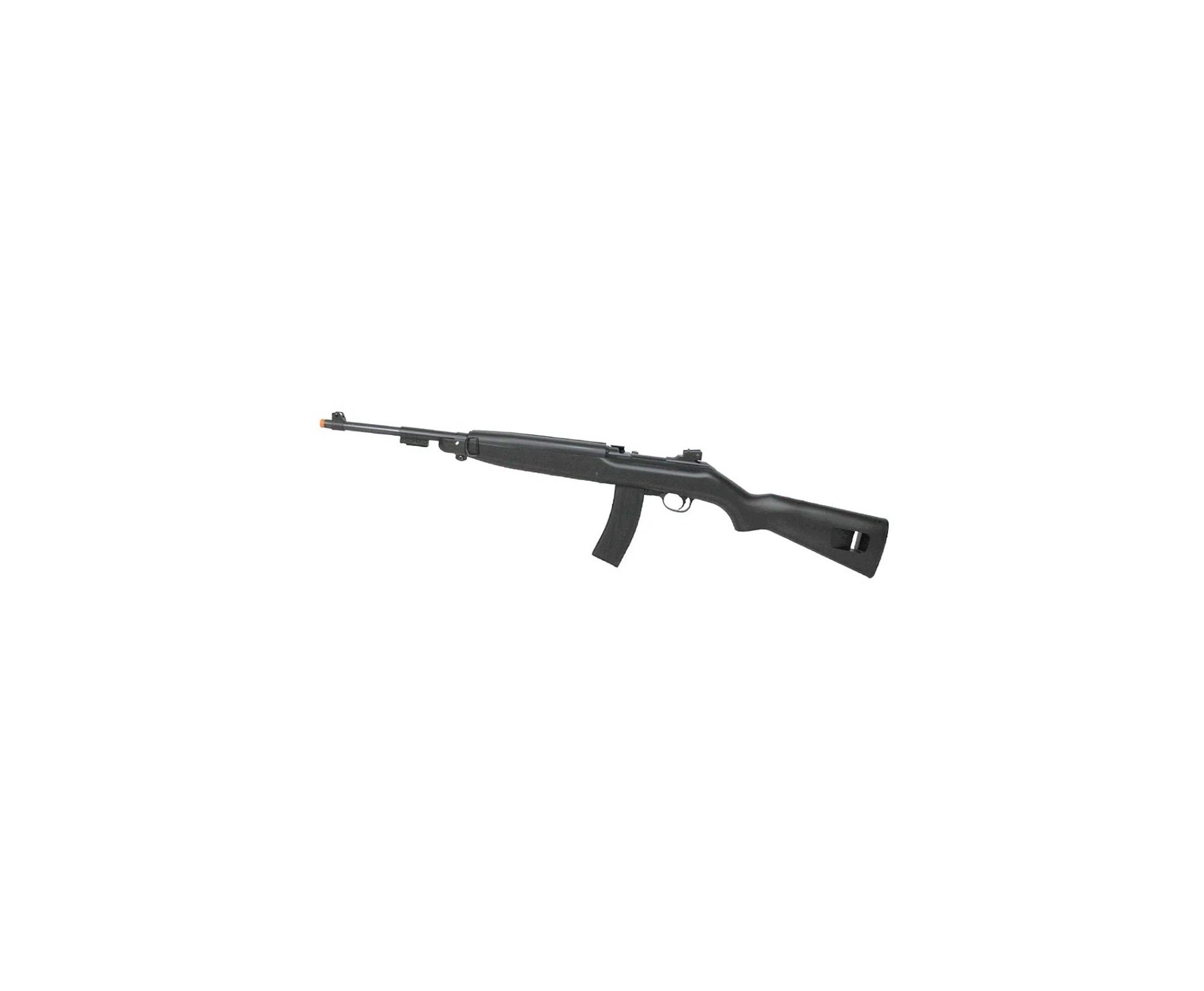 Rifle de Airsoft Spring AGM M1 Carbine Black 6mm - AGM + 5000 BBs + Capa