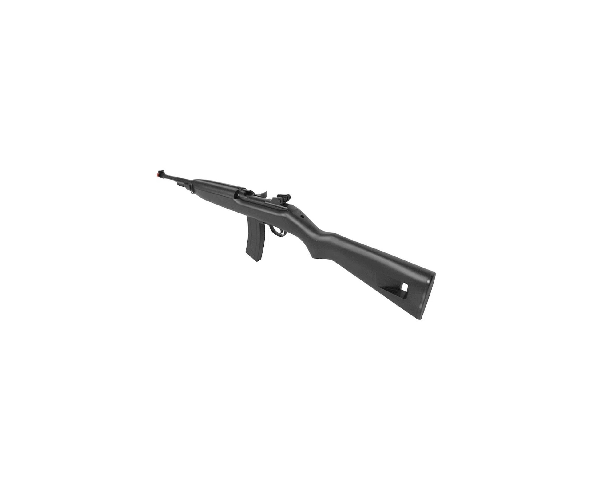 Rifle de Airsoft Spring AGM M1 Carbine Black 6mm - AGM + 5000 BBs + Capa