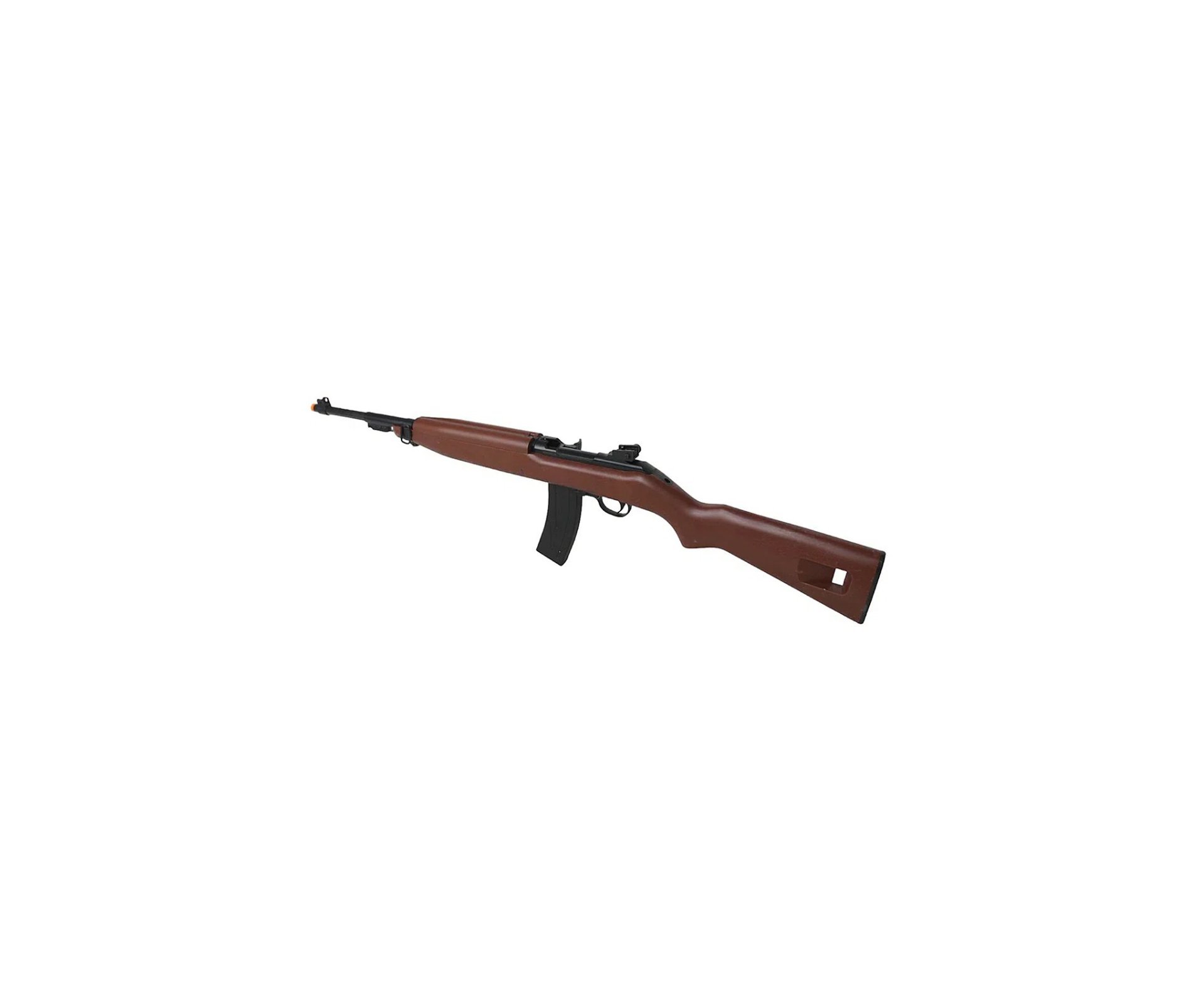 Rifle de Airsoft Spring AGM M1 Carbine Wood 6mm - AGM + 01 Pacote de BBs