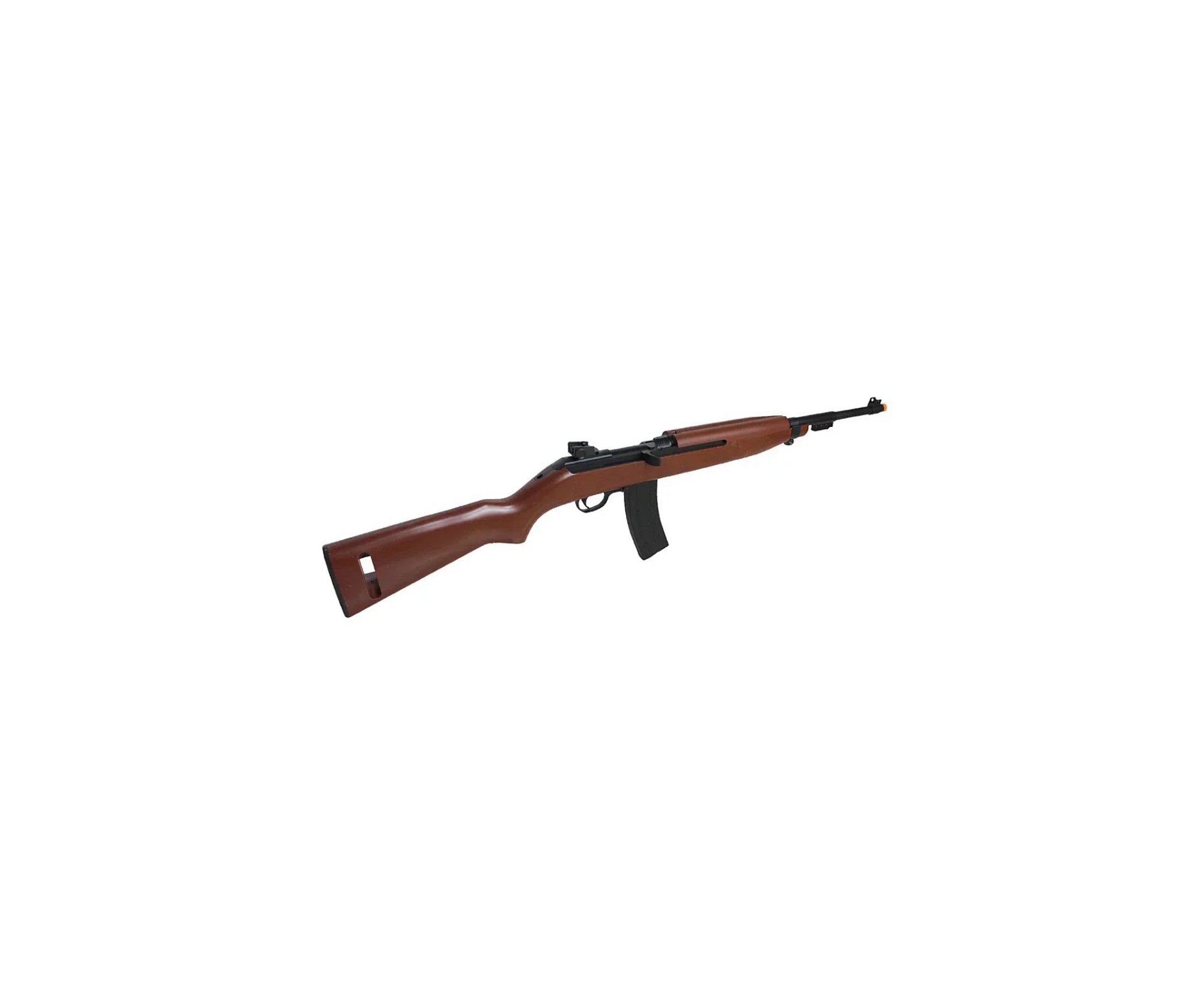 Rifle de Airsoft Spring AGM M1 Carbine Wood 6mm - AGM + 02 Pacotes de BBs