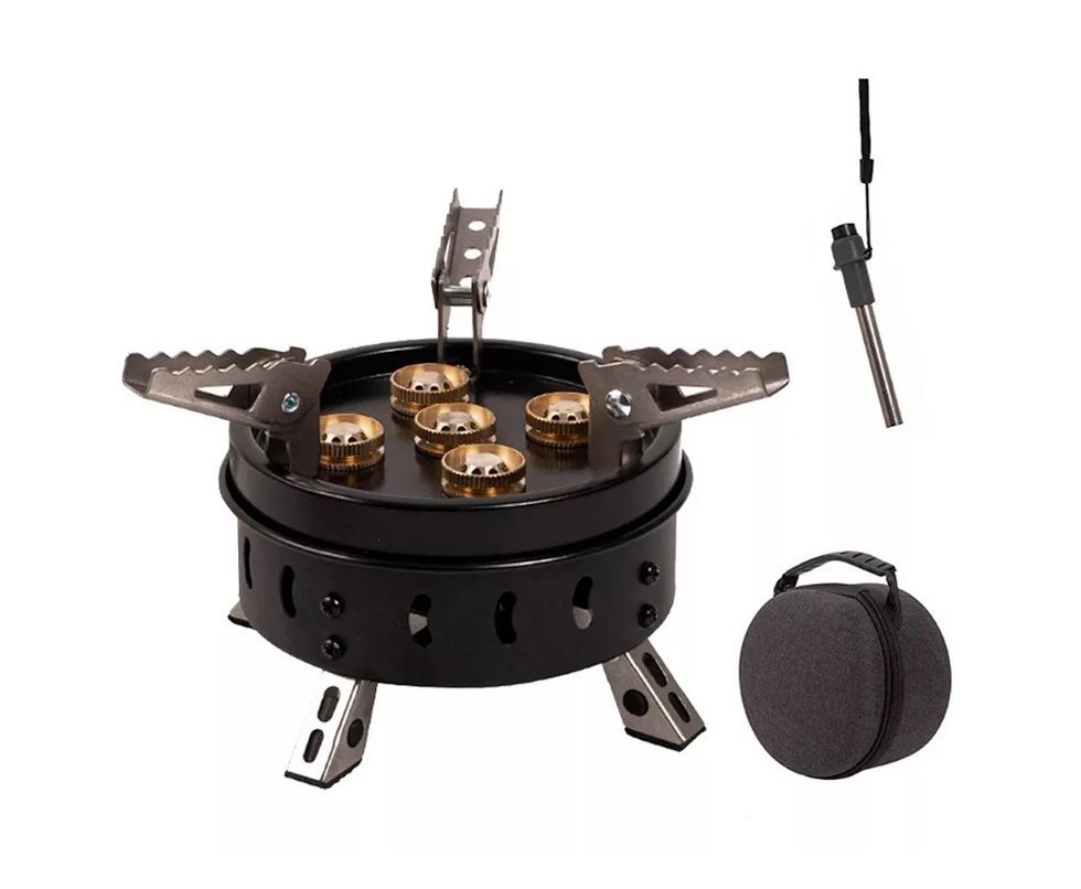 Fogareiro Super Chama para camping, pesca, montanha, casa - NTK
