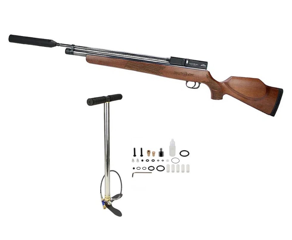 Carabina de Pressão PCP Brocock Concept S6 5,5mm + Bomba PCP