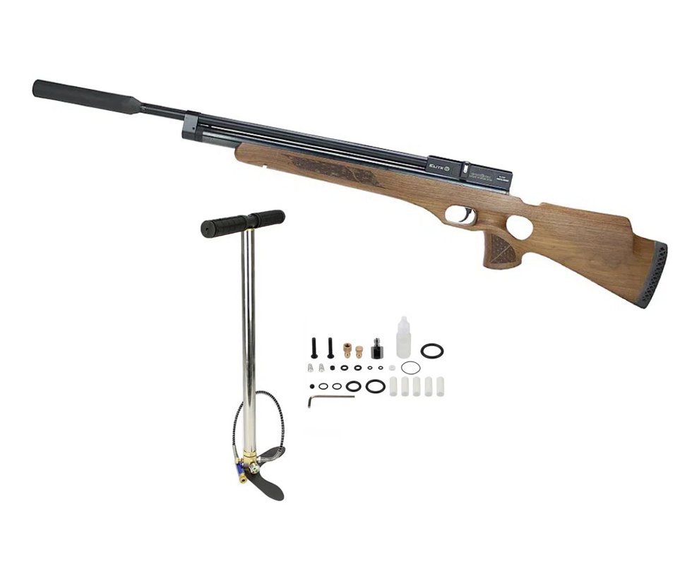 Carabina de Pressão PCP Brocock Concept Elite S6 5,5mm + Bomba PCP