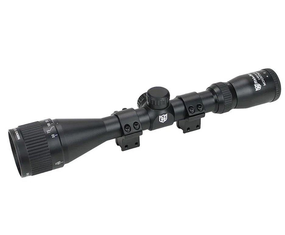 Carabina de Pressão PCP Brocock Concept S6 5,5mm + Luneta 3-9x40 + Bomba PCP + Alvos