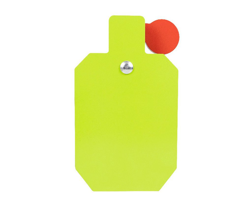 Alvo Metálico Silhueta 9mm para armas de fogo - Rossi