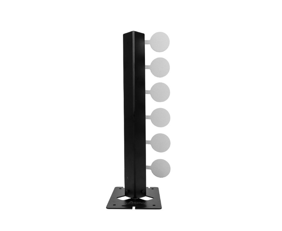 Alvo Metálico Torre Reativa Carabinas Pressão e Airsoft - Rossi