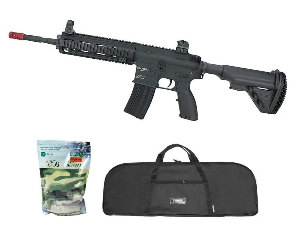 Rifle de Airsoft Neptune 416-L 6mm AEG - Rossi + BBS + Capa