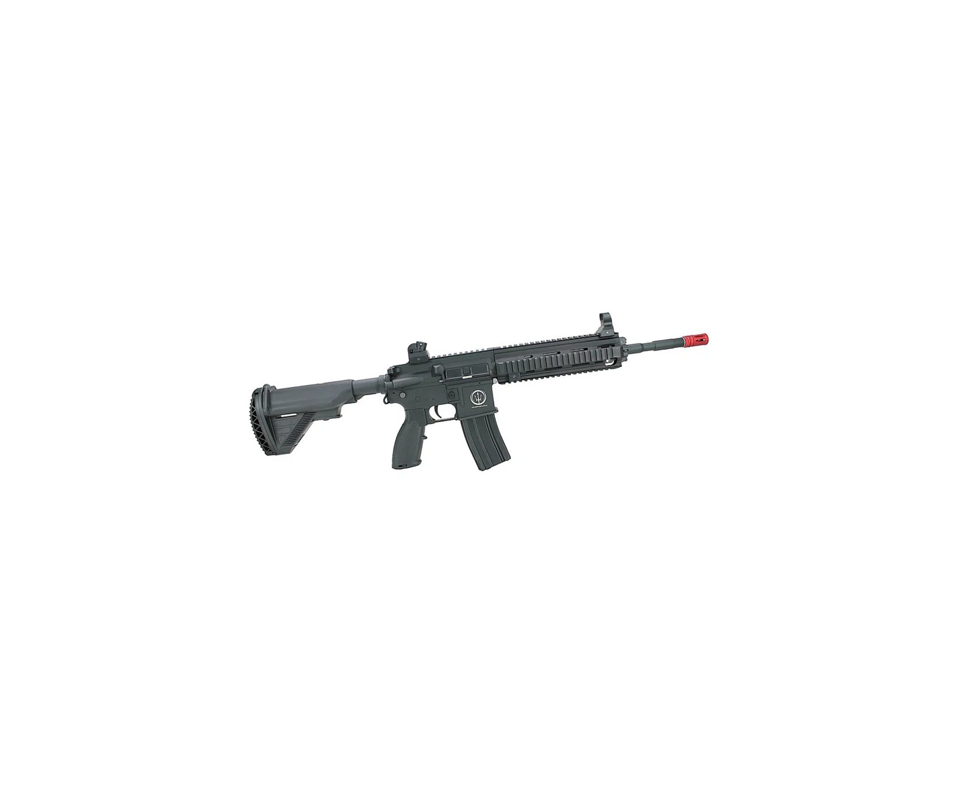 Rifle de Airsoft Neptune 416-L 6mm AEG - Rossi + BBS + Capa + Óleo + Red Dot