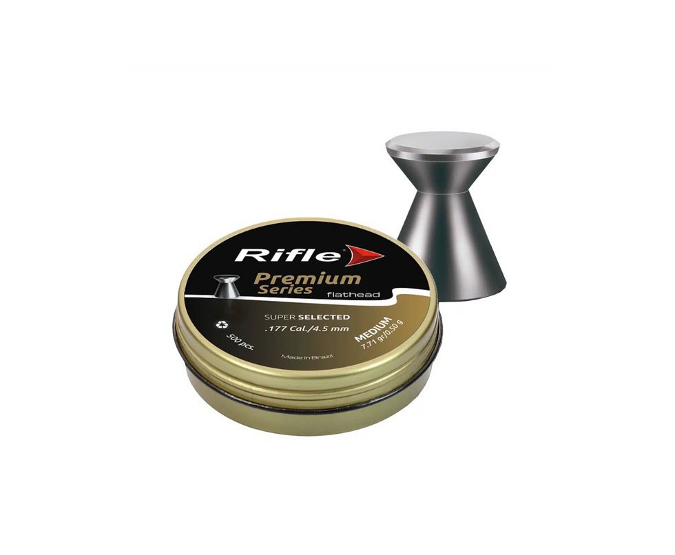 Chumbinho Rifle Super Selected FH Medium 4,5 SB 500un - Rifle Ammunition
