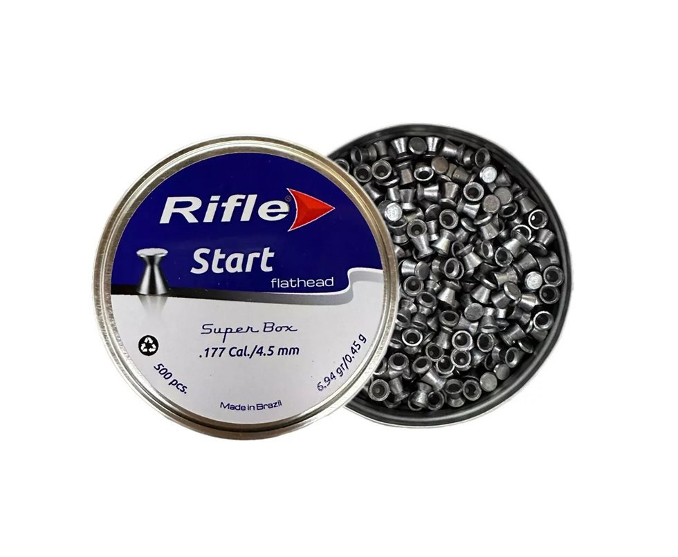 Chumbinho 4,5 mm Start Flathead SB- 500 un - Rifle Ammunition