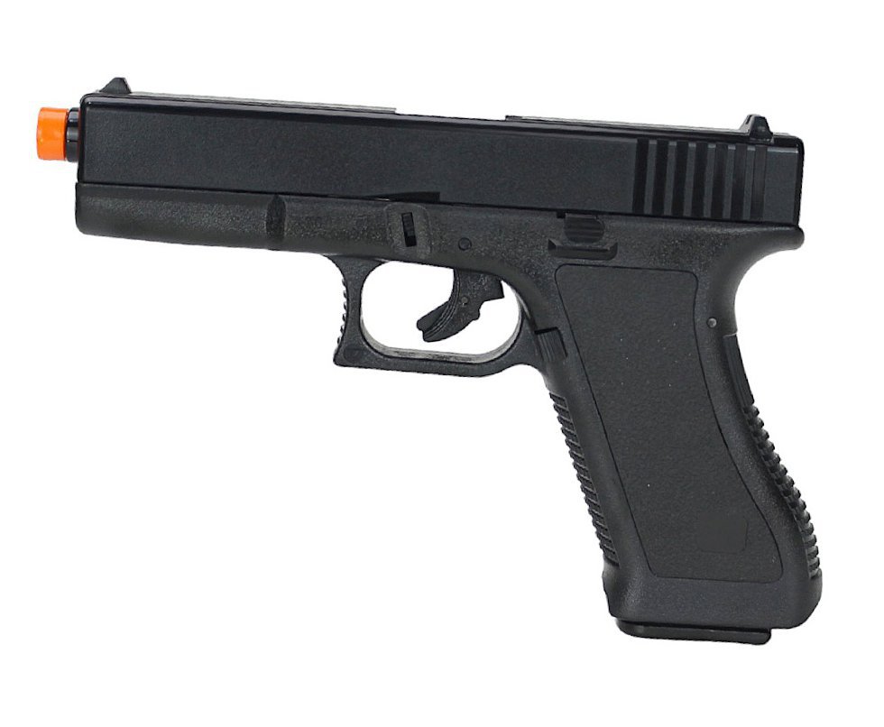 Pistola de Pressão Spring K17 G17 Esfera Alumínio 6mm - Rossi