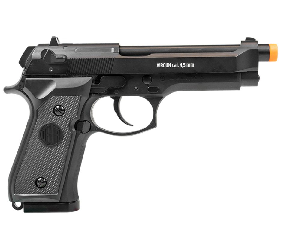 Pistola de Pressão CO2 M92 FS Chumbinho/BBS Dual Ammo 4,5mm - Rossi