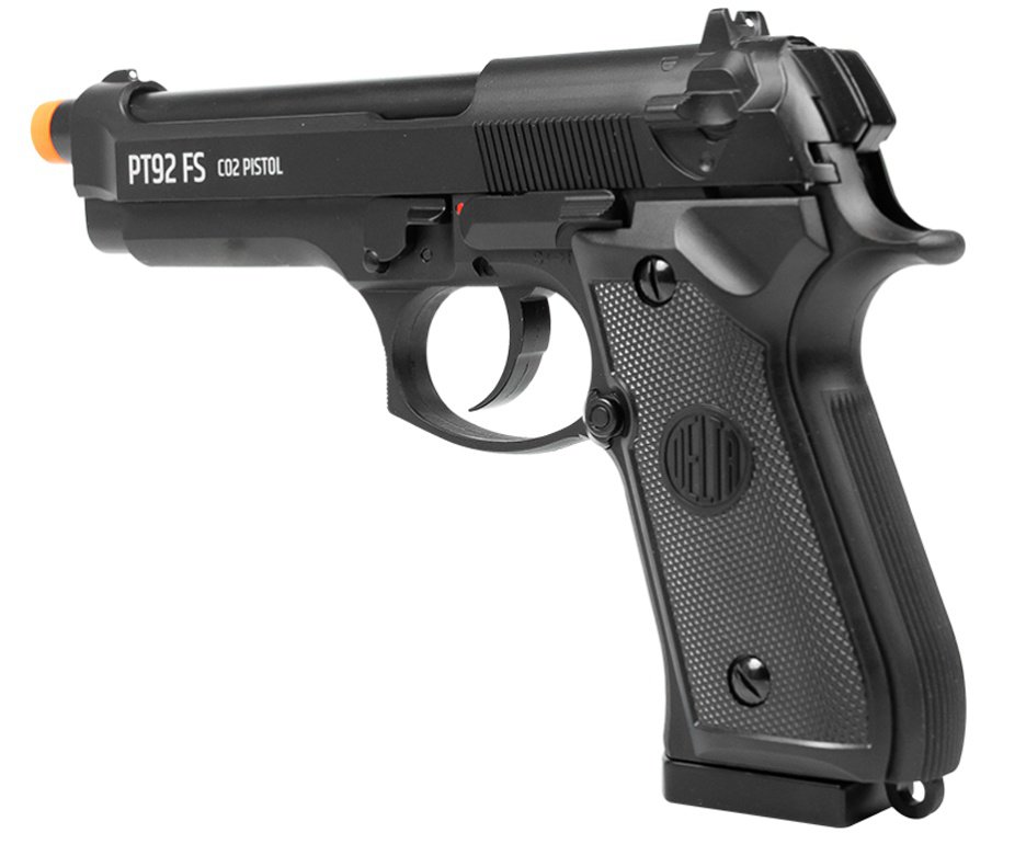 Pistola de Pressão CO2 M92 FS Chumbinho/BBS Dual Ammo 4,5mm - Rossi