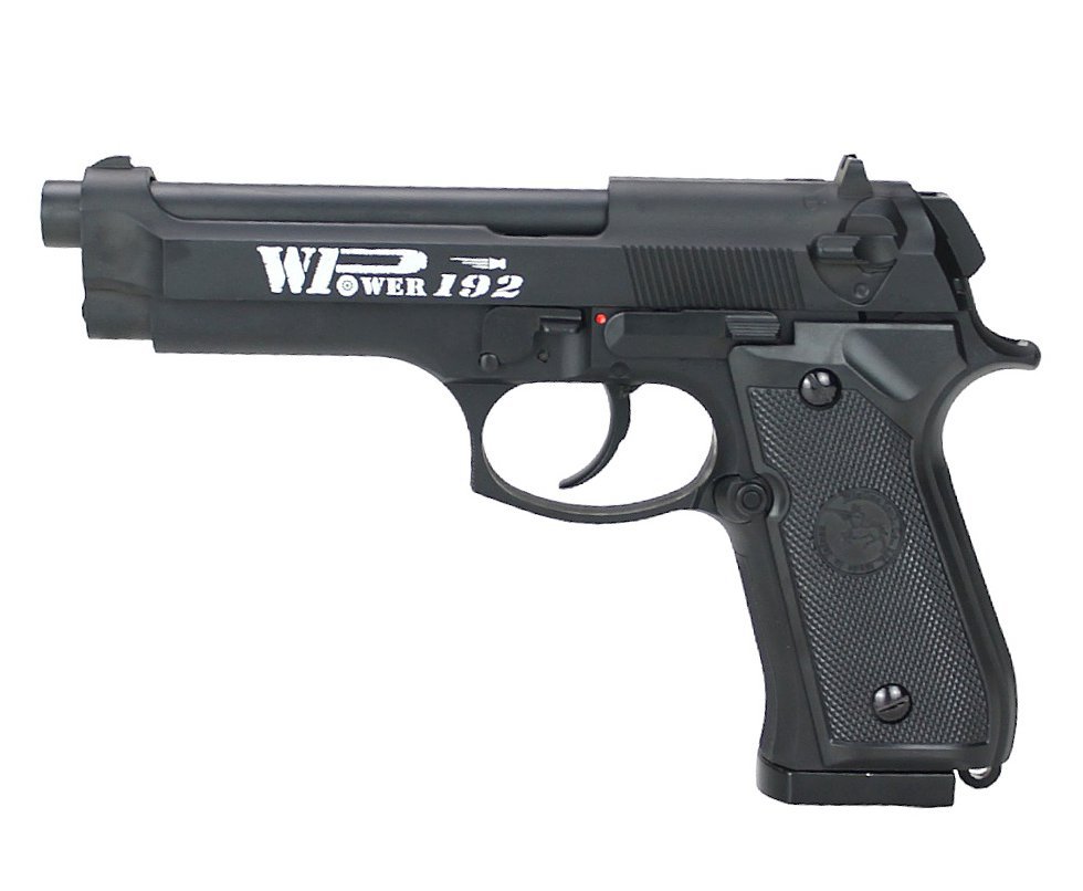 Pistola de Pressão CO2 M92 FS Chumbinho/BBS Dual Ammo 4,5mm - Rossi