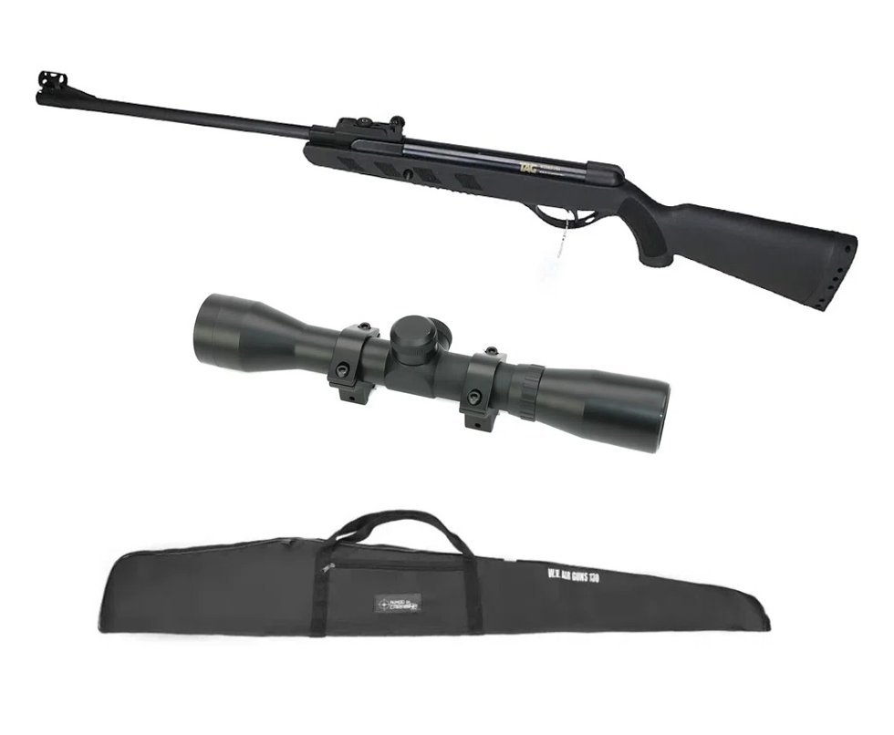 Carabina de Pressão Scorpion 5,5 + Capa + Luneta 4x32