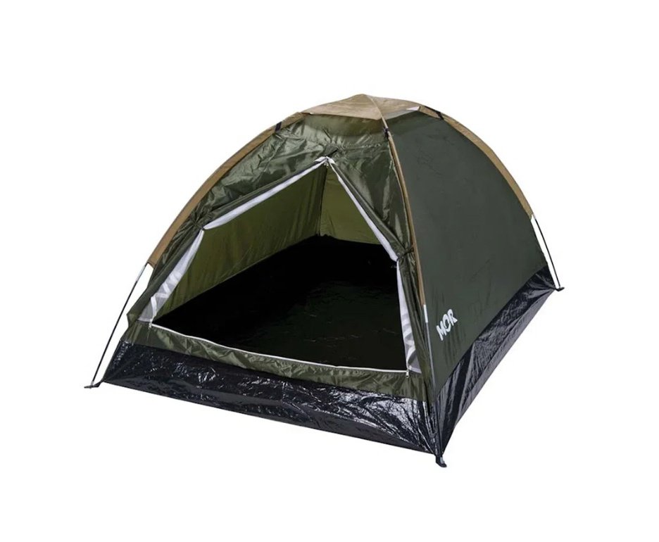 Saco dormir Bugy solteiro Camping NKT 8°C e 15°C Preto AZUL + Barraca Iglu 2 Pessoas Verde