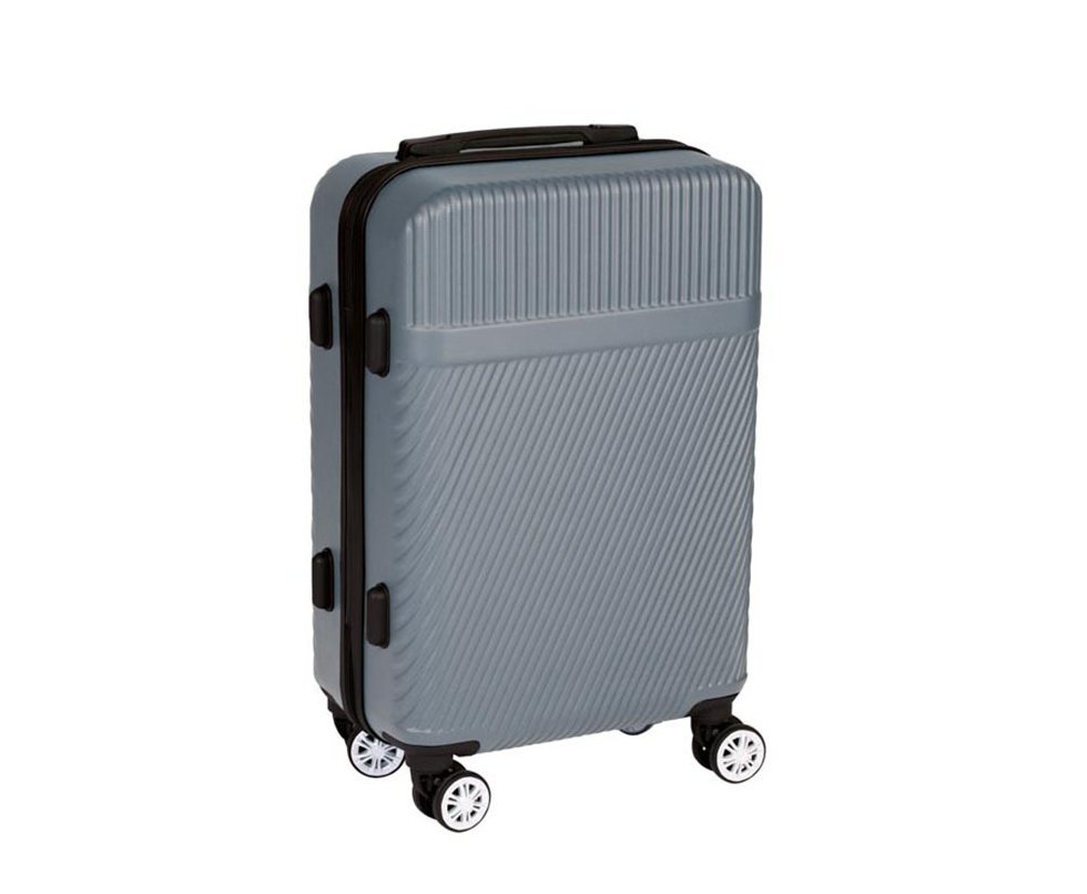 Mala de Bordo ABS Giro 360° 4 Rodas Cinza - Mor