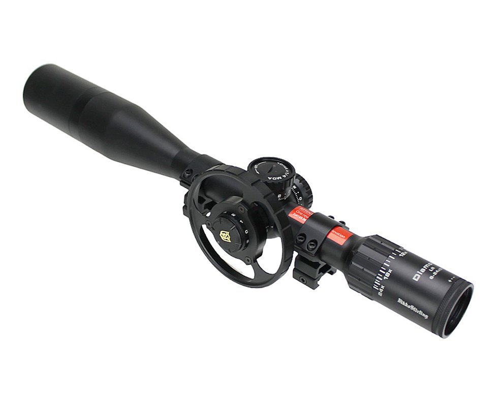 Luneta Diamond LR 6-24x50 SFP 22mm com Catraca - Nikko Stirling by Artemis