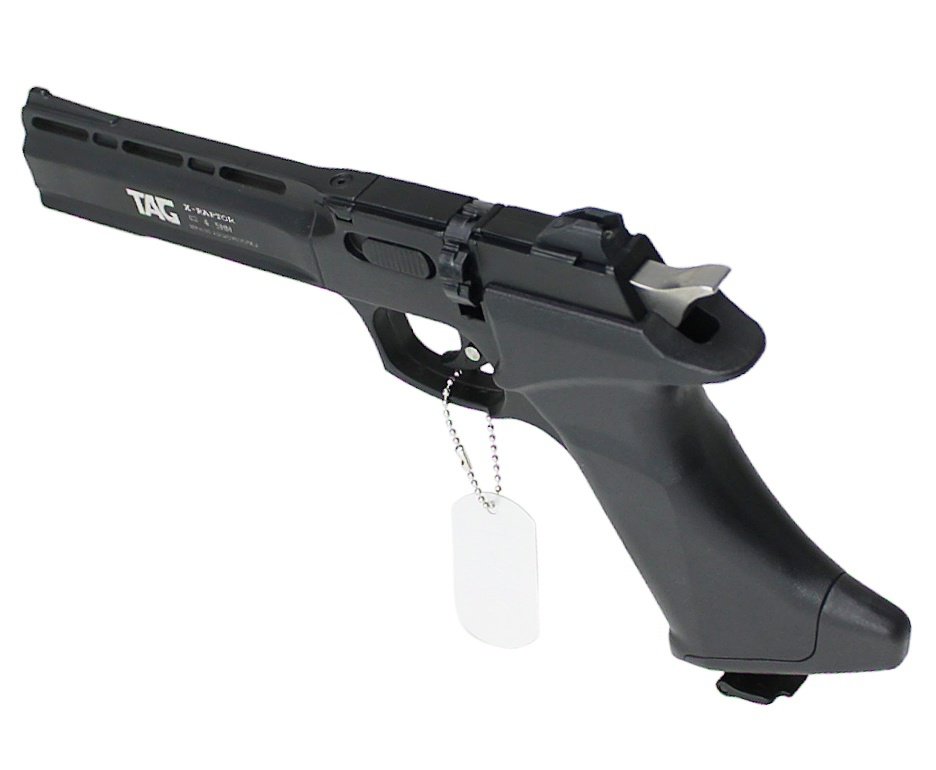 Pistola De Pressão CO2 CP400 RAPHTOR 8 Tiros 4,5mm TAG SPA + Case + Co2 + Chumbinho