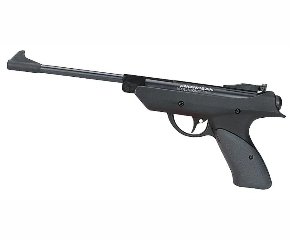 Pistola de Pressão SP500 5,5mm SPA + 5 Cx de chumbinho + Alvos