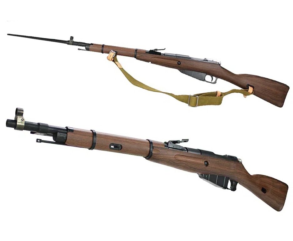 Carabina de Pressão CO2 Mosin Nagant M1944 4,5 + Co2 + BBS