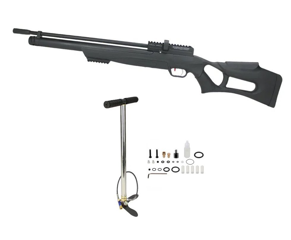 Carabina de Pressão PCP Kral Puncher Nish Sinthetic 5,5mm + Bomba