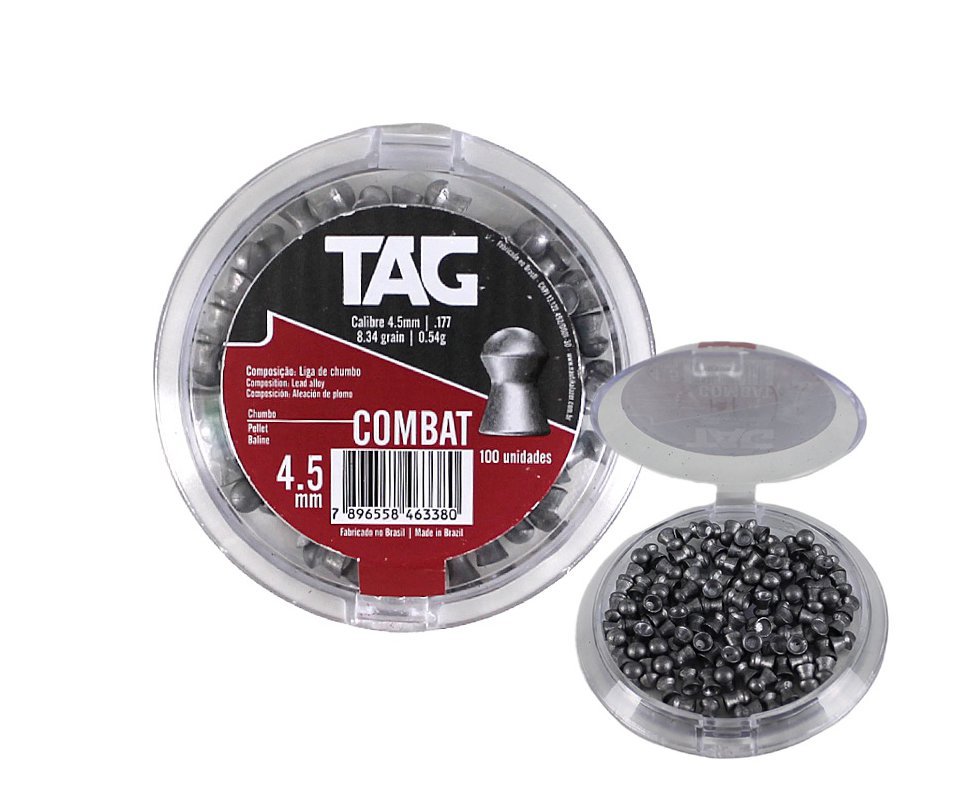 Chumbinho Diabolo Combat Cal 4,5mm - TAG