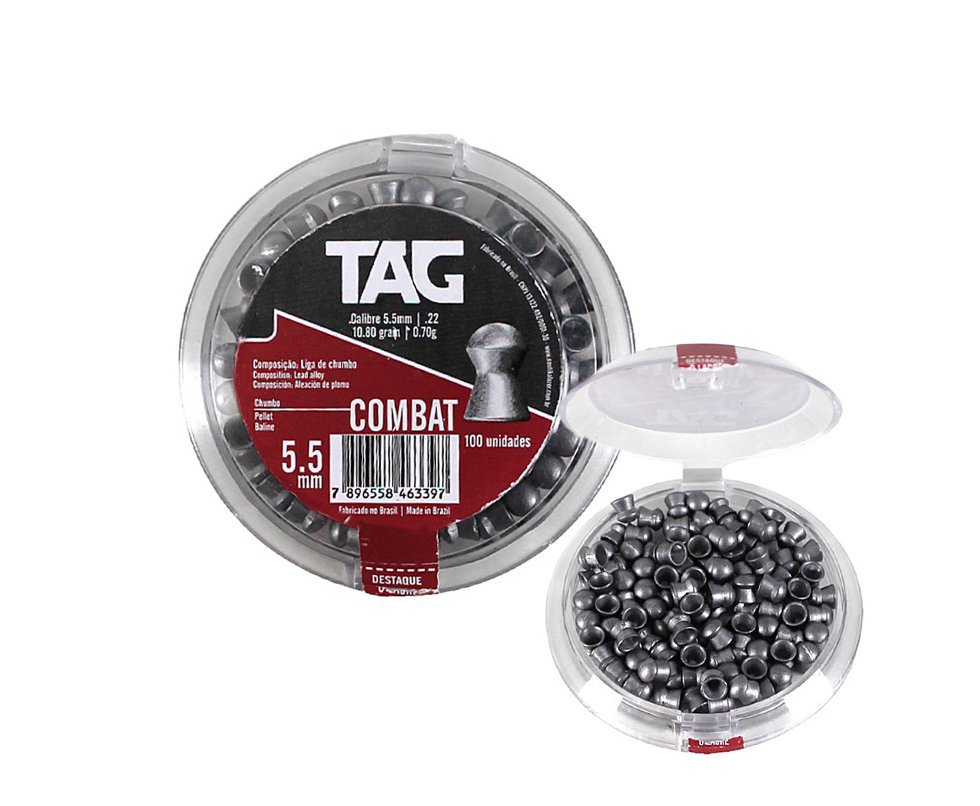 Chumbinho Diabolo Combat Cal 5,5mm - TAG