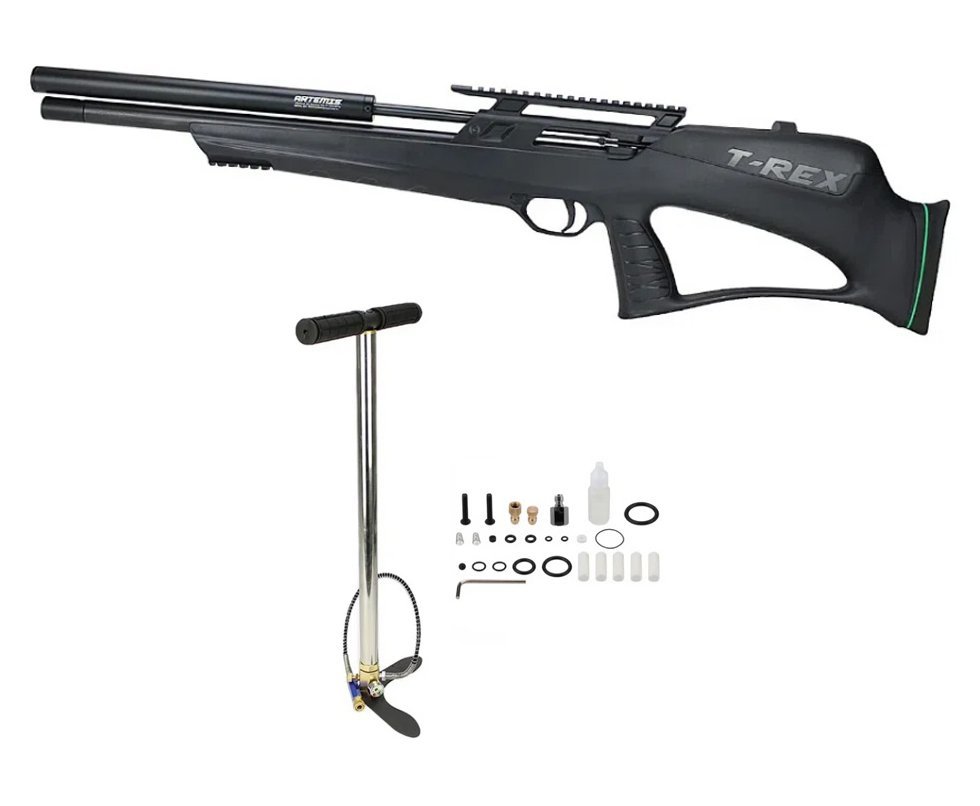 Carabina de Pressão PCP Artemis T-REX Bullpup 5,5 + Bomba