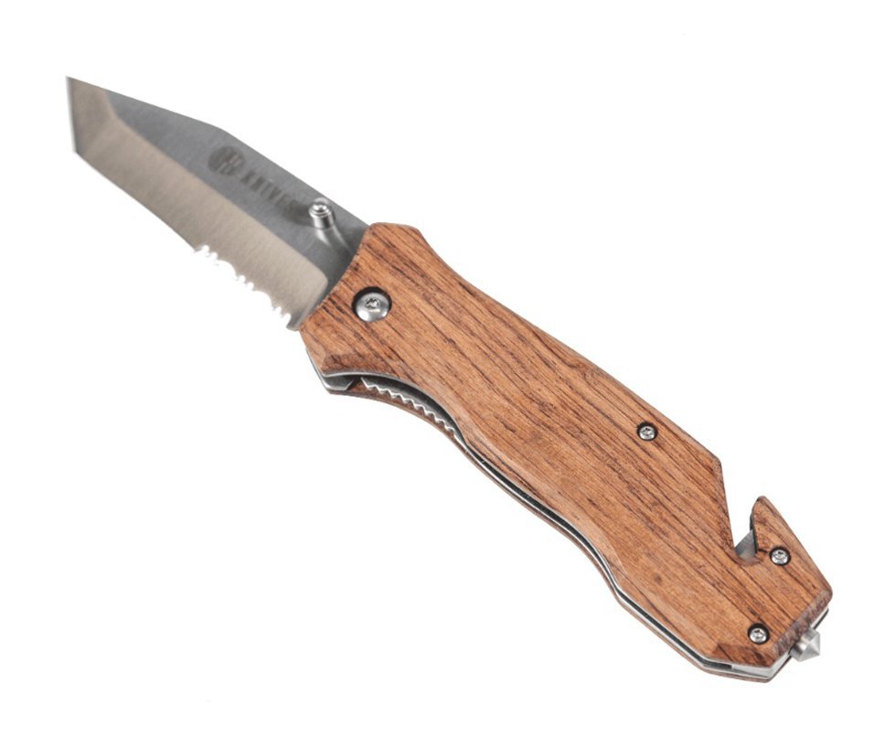 Canivete Tático Jararaca Inox 420 F067 LRW Rossi