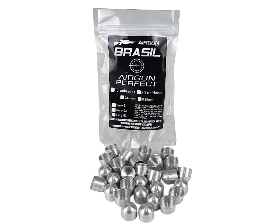 First Strike Aluminio Paintball  .50 / Pct com 50un - Airgun Brasil