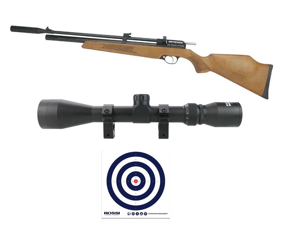 Carabina De Pressão Pcp Pr900w G2 4,5 + Luneta 3-9x40 + Alvos