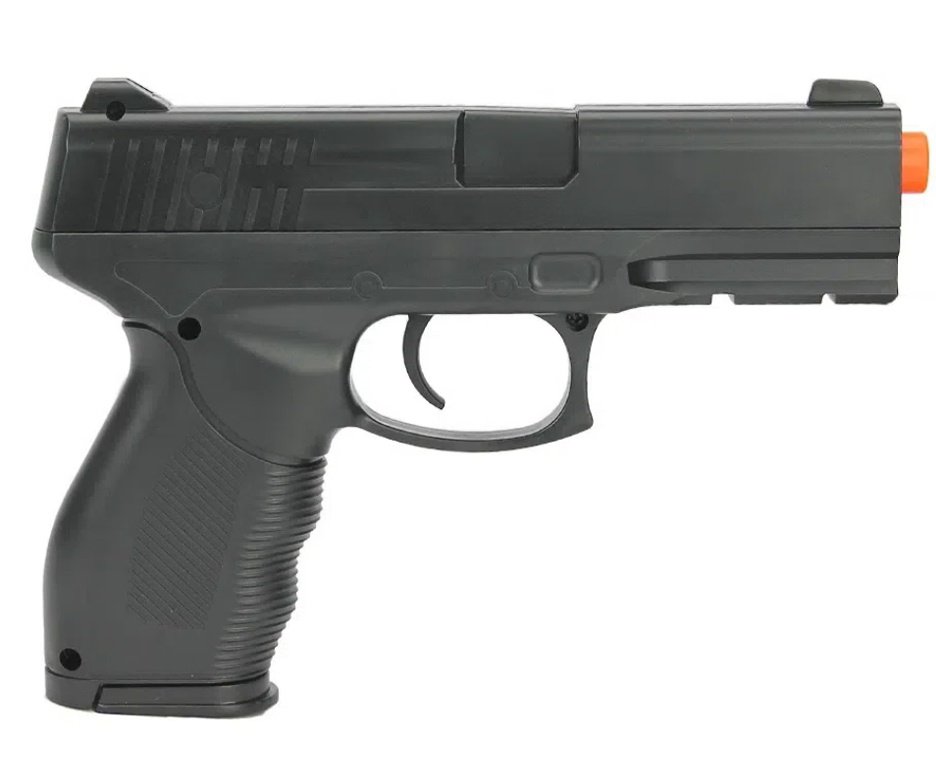 Pistola de Airsoft Vigor Spring VG 24/7 V310 + BBS + Coldre / Capa