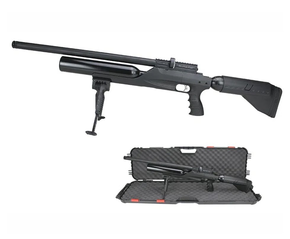 Carabina de Pressão PCP Puncher Bigmax X Black 5.5mm - kral Arms