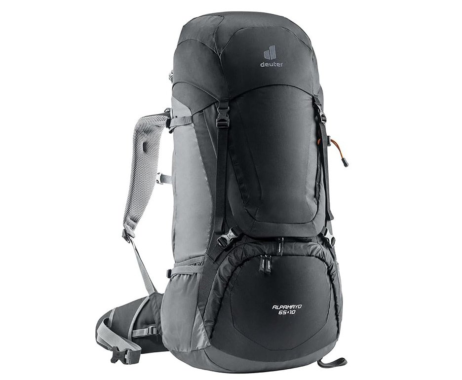 Mochila Alpamayo 65+10L Cargueira Preta - Deuter