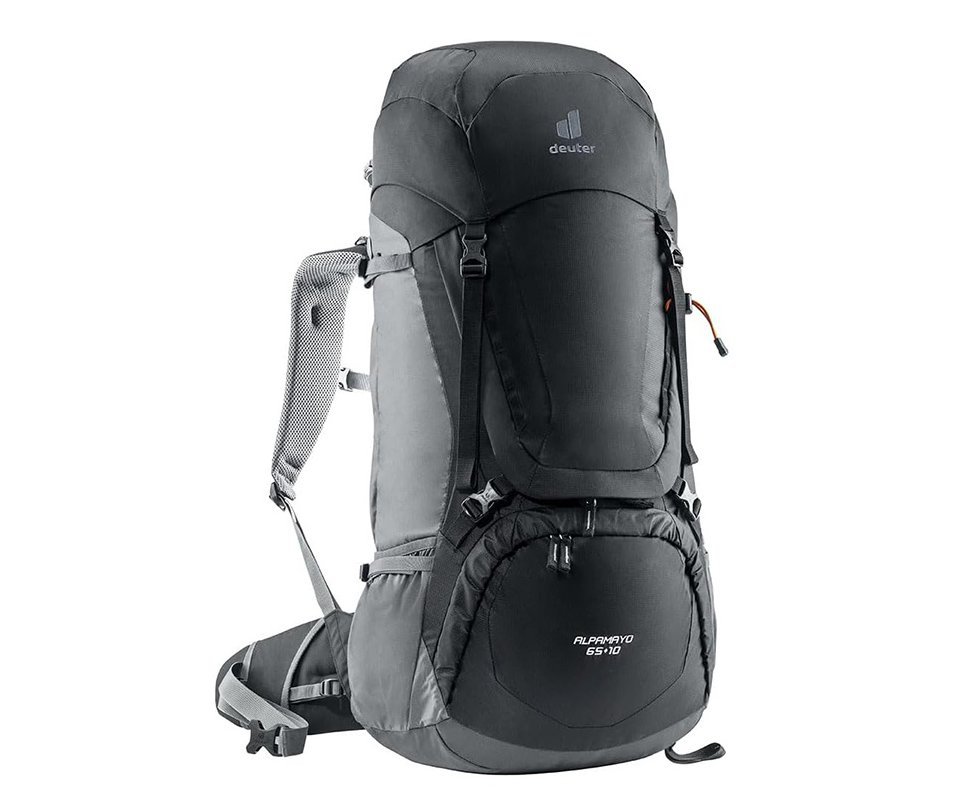 Mochila Alpamayo 65+10L Cargueira Preta - Deuter