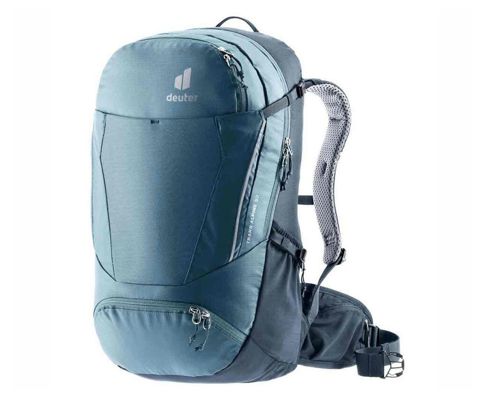 Mochila Bike Transalpine 30 Litros Azul - Deuter